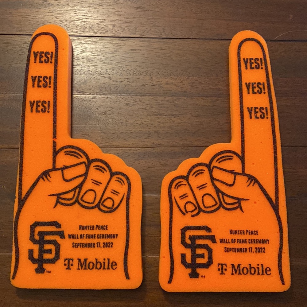SF Giants Fan Finger Collectable Item
